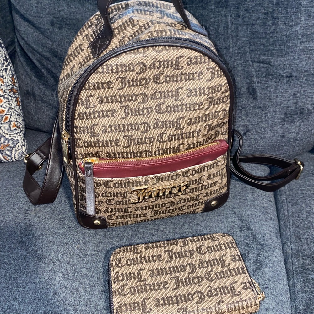 Juicy Couture book bag purse